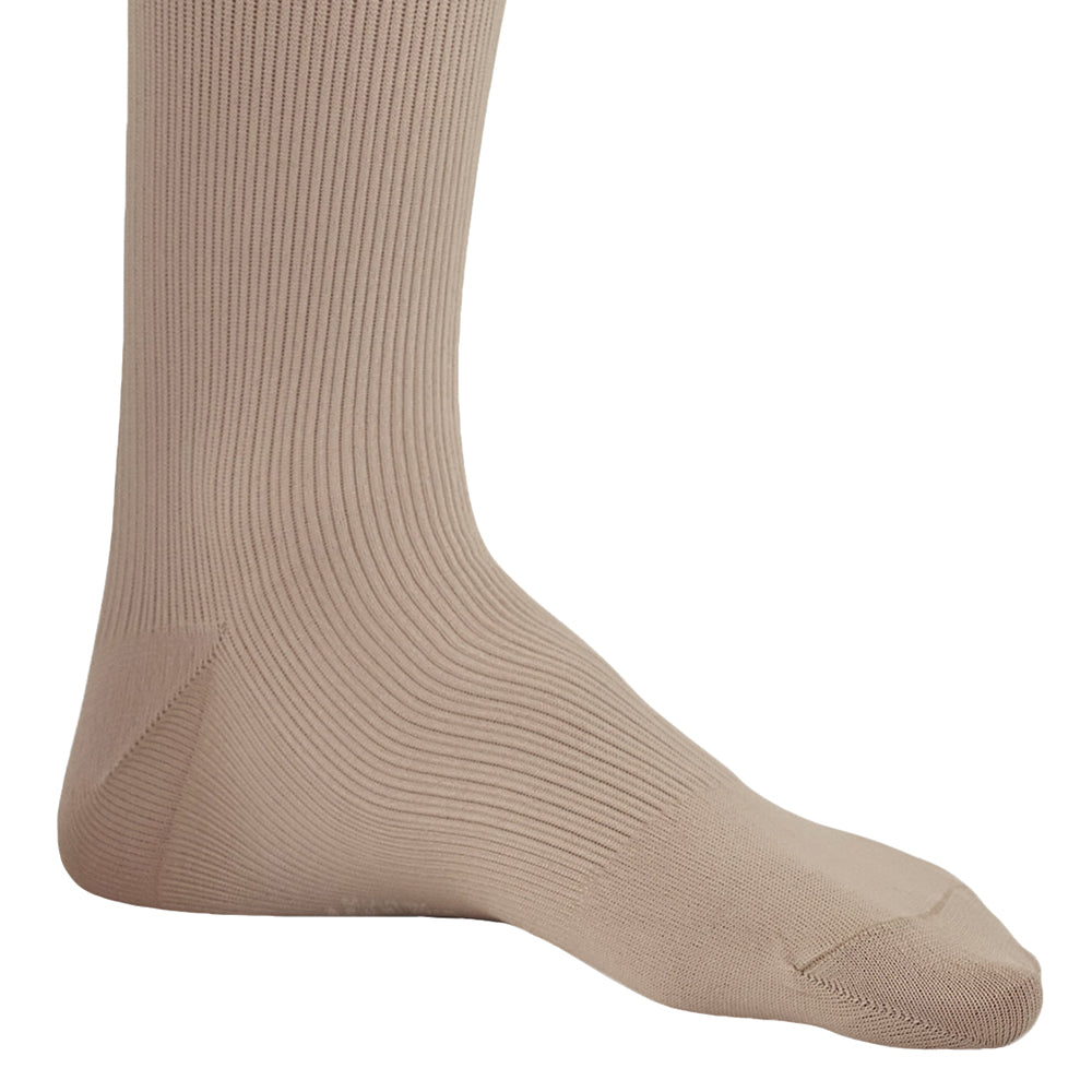 Ames Walker AW 101 Men's Microfiber Knee High Dress Socks 15-20 mmHg, Size: Large, Black Ames Walker AW 101 Men's Microfiber Knee High Dress Socks 15-20 mmHg, Size: Large, Black