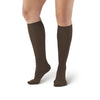 AW Style 167 Women's Travel Knee High Socks - 15-20 mmHg - Brown