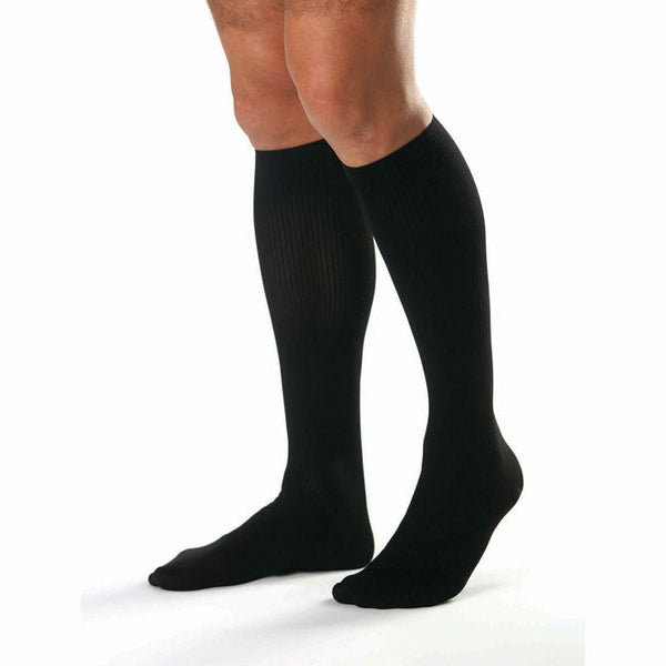 Jobst for Men Knee High Socks w/ Rubber - 8-15 mmHg