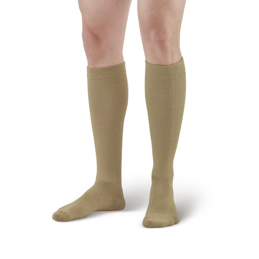 AW 120 / 125 / 150 Coolmax Knee High Socks 20-30 mmHg - Ames Walker Styles Coolmax Over-the-Calf Socks Nude- 20-30 mmHg