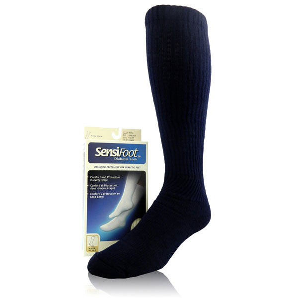 JOBST SensiFoot Diabetic Knee High Socks 8-15 mmHg