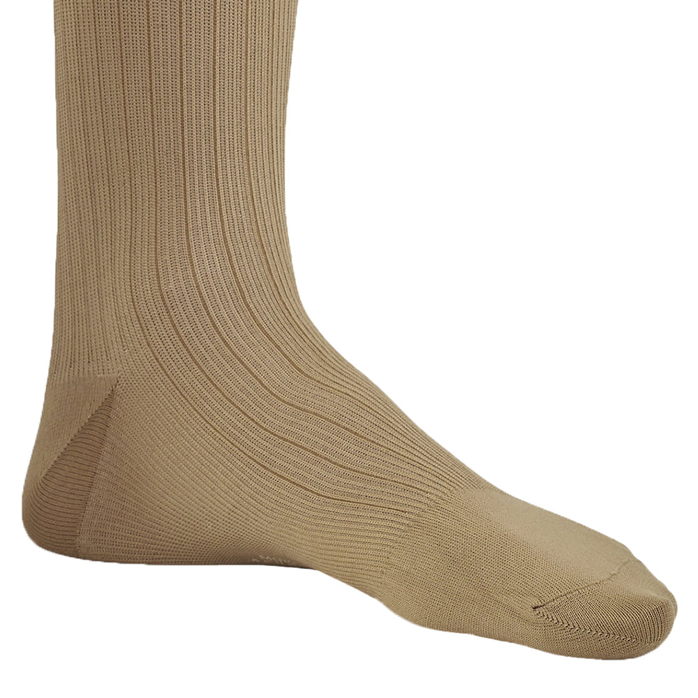 Ames Walker AW 128 Men's Microfiber/Cotton Knee High Dress Socks 20-30 mmHg, Size: Large, Black Ames Walker AW 128 Men's Microfiber/Cotton Knee High Dress Socks 20-30 mmHg, Size: Large, Black