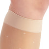 AW Style 14 Sheer Support Dot Pattern Closed Toe Knee Highs -  15-20 mmHg - Band