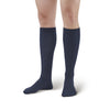 AW Style 162 Men's Wool Knee High Dress Socks - 20-30 mmHg - Navy