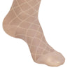 AW Style 17 Sheer Support Diamond Pattern Closed Toe Knee Highs - 15-20 mmHg - Foot
