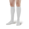 AW Style 185 E-Z Walker Sport Knee High Socks - 8-15 mmHg - White
