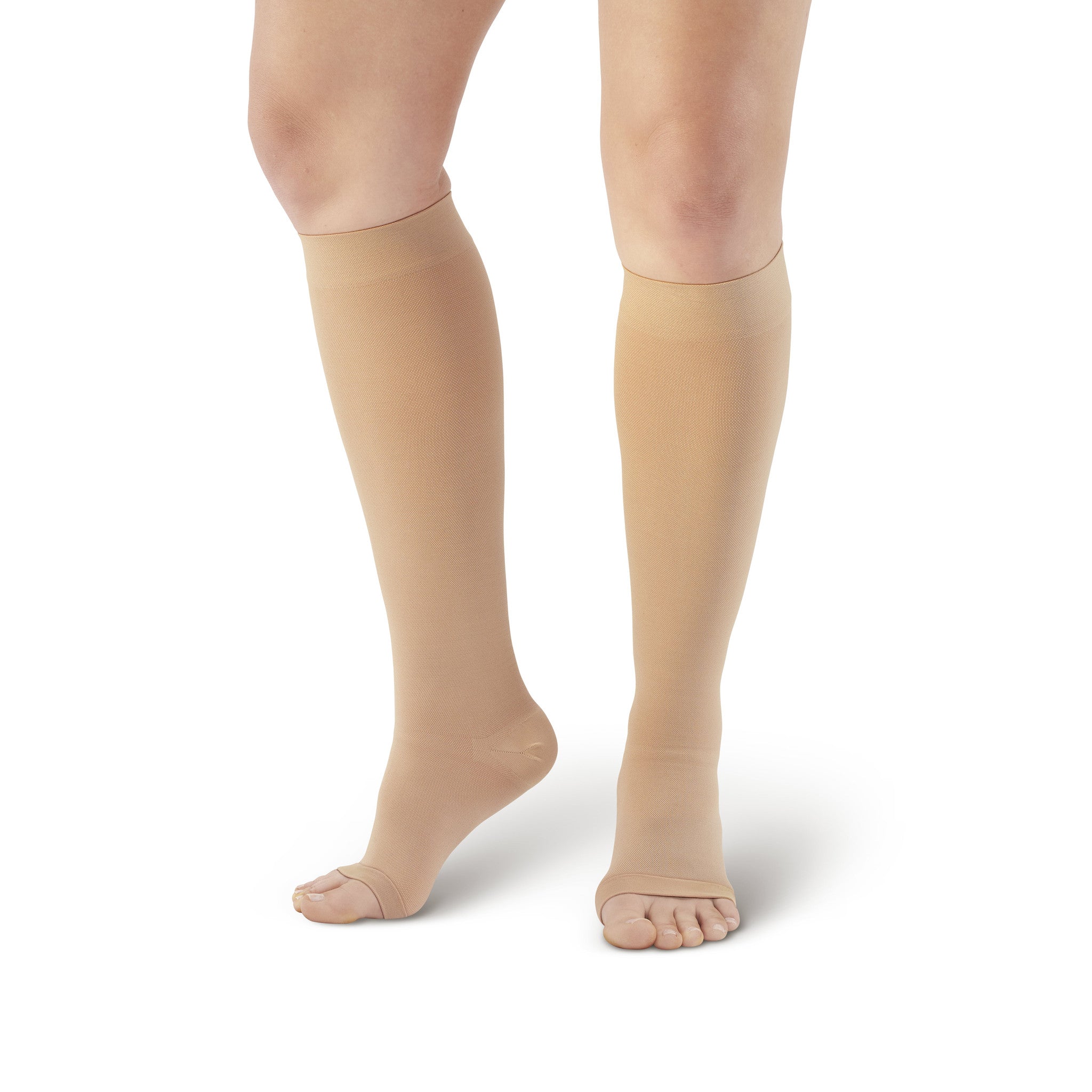 Open Toe Medical Compression Socks for Women & Men S/M/L/XL/XXL (1 & 2  Pair)