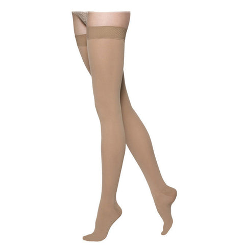 Sigvaris 863 Select Comfort Women's Closed Toe Thigh Highs w/ Grip Top - 30-40 mmHg