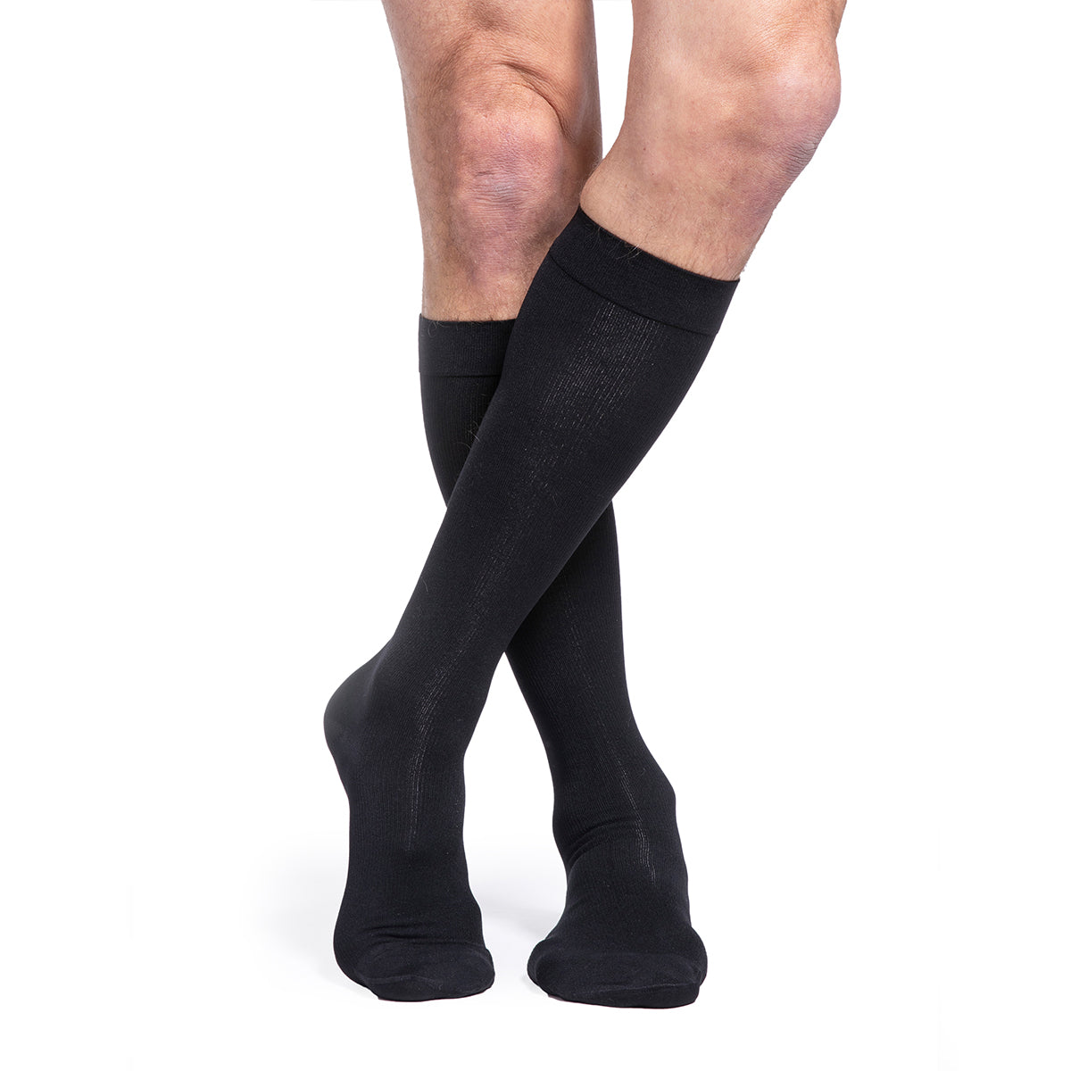 Sigvaris Microfiber - Men's Thigh High 30-40mmHg Compression Support  Stockings