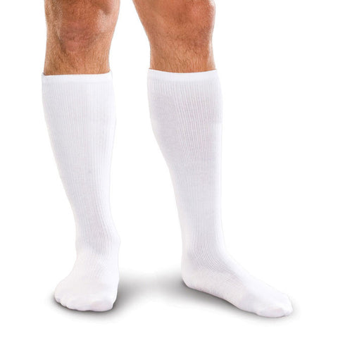 Therafirm Core-Spun Mild Support Men's and Women's Knee High Socks - 15-20 mmHg