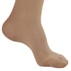 AW Style 263 Microfiber Opaque Closed Toe Thigh Highs w/Top Band - 20-30 mmHg - Foot