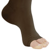 AW Style 366 Signature Sheers Open Toe Thigh Highs w/Sil. Dot Band - 30-40 mmHg - Foot
