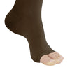 AW Style 266 Signature Sheers Open Toe Thigh Highs w/Sili Dot Band - 20-30 mmHg - Foot