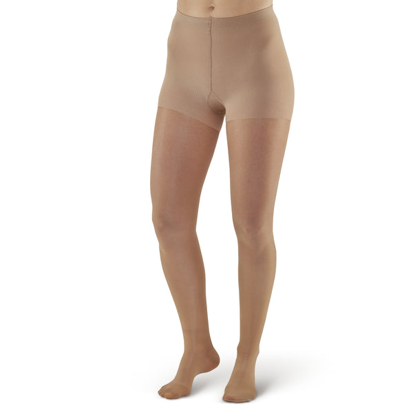 AW Style 383 Signature Sheers Closed Toe Pantyhose - 30-40 mmHg - Beige