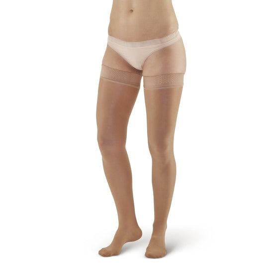AW 286 Signature Sheer Thigh Highs w/Top Band 15-20 mmHg (Sale) - AW 286 Signature Sheer Thigh Highs w/Top Band 15-20 mmHg (Sale)