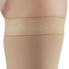 AW Style 392OT Luxury Opaque Open Toe Thigh Highs w/Dot Sil Band - 30-40 mmHg