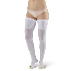AW Style 401 Anti-Embolism Inspection Toe Thigh High Stockings - 18 mmHg