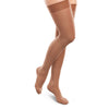 Therafirm EASE Opaque Women's Thigh Highs w/Silicone Band - 15-20 mmHg - Bronze