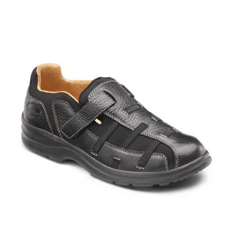 Dr. Comfort Women's Betty Leather/w Stretch Band Shoes