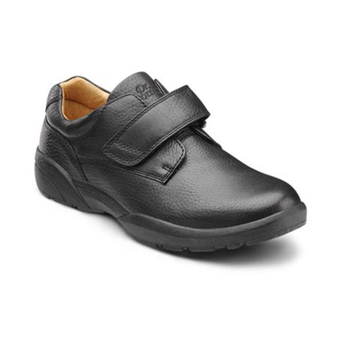 Dr. Comfort Men's Casual Comfort William Shoes - Black
