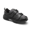 Dr. Comfort Men's Winner X w/Double Velcro Shoes - Black