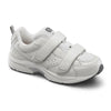 Dr. Comfort Men's Winner X w/Double Velcro Shoes - White