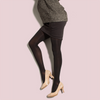 Preggers by Therafirm Opaque Maternity Pantyhose - 20-30 mmHg - Black