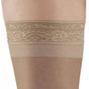 AW Style 48 Sheer Support Open Toe Thigh Highs w/ Lace Band - 20-30 mmHg - Band 