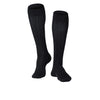 Touch Compression Men's Intelligent Rib Pattern Socks - 15-20 mmHg - Black