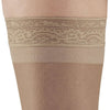 AW Style 8 Sheer Support Closed Toe Thigh Highs w/ Lace Band - 20-30 mmHg - Band
