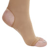 AW Style 515 Microfiber Opaque Open Toe/Open Heel Knee Highs - 20-30 mmHg - Foot 