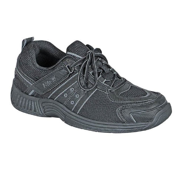 Orthofeet Men's Monterey Bay Athletic Shoes Black