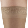 AW Style 74 Soft Sheer Thigh Highs w/Band - 8-15 mmHg (3-Pack) Natural Band