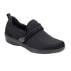 Orthofeet Women's Quincy Slip-On Shoes Black