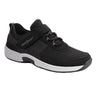 Orthofeet Women's Joelle Athletic Shoes Gray Black