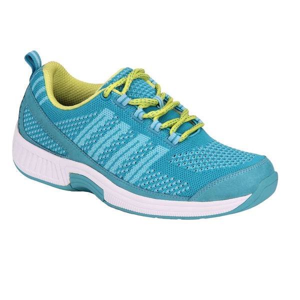 Orthofeet Women's Coral Walking/Athletic Shoes Turquoise