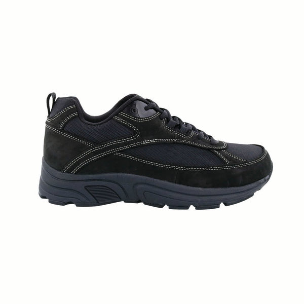 NEW DREW men\'s official athletic shoes in black mesh Explore – The Walking Company main image 4