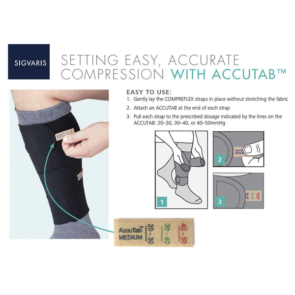 Sigvaris Medically Complex Edema Compreflex Transition Calf - 20-50 ...