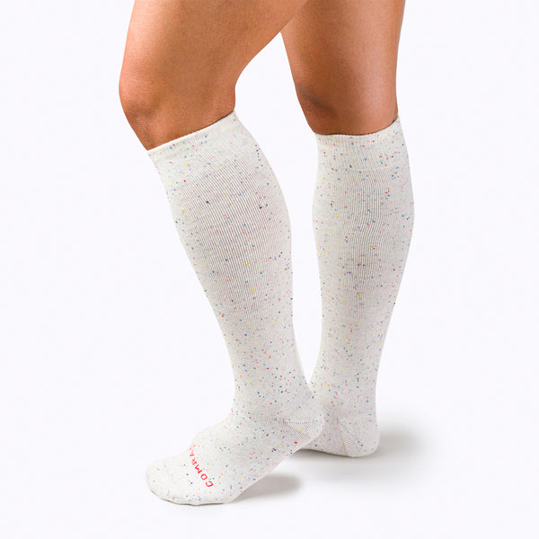 Comrad Recycled Cotton Knee High Sock - 15-20 mmHg Stargazer