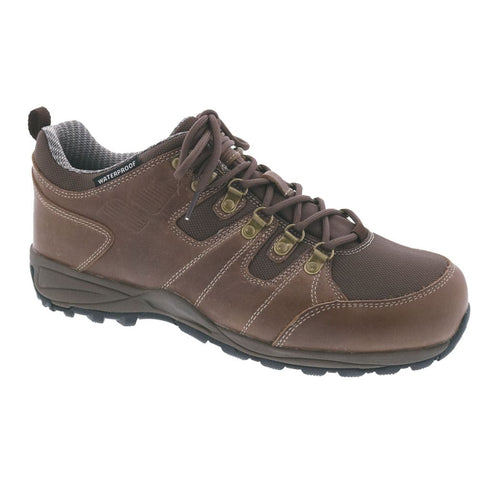 Drew Men's Canyon Hiking Shoes Brown Leather