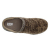 Drew Men's Relax Slippers Brown Rich text editor