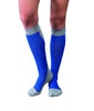 Jobst Sport Knee High Socks  - 15-20 mmHg - Royal Blue/Gray