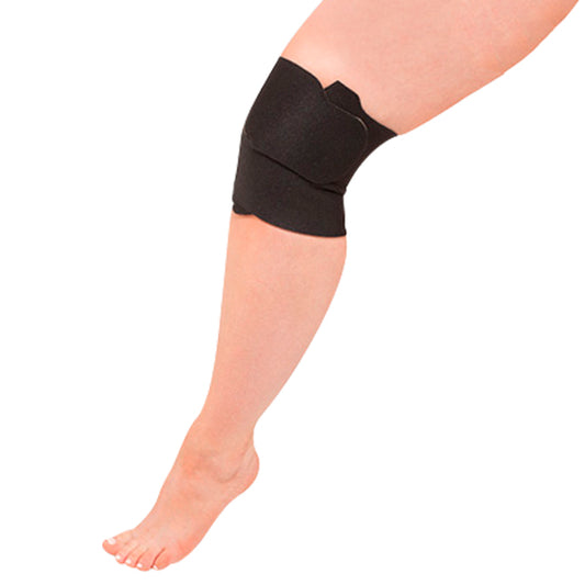 Juzo Reversa Compression Knee Wrap - Juzo Compression Knee Wrap - Black