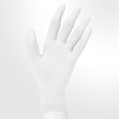 Juzo 2001 Soft Seamless Glove Left - 20-30 mmHg White