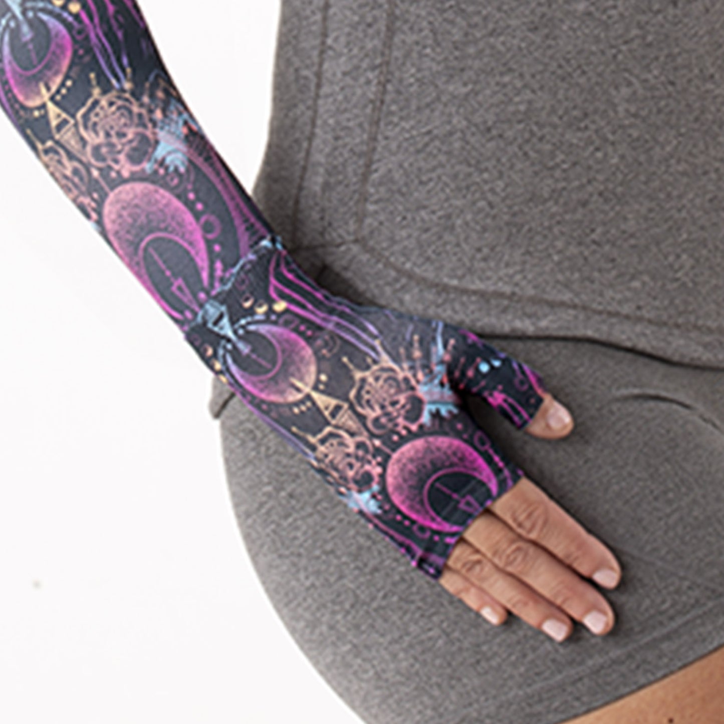 Juzo Soft 2000 Signature Collection Print Gauntlet 15-20 mmHg Left