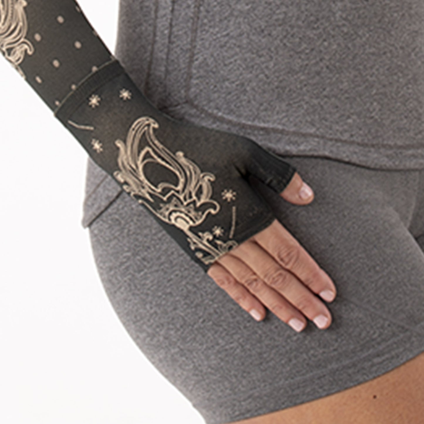 Juzo Soft 2000 Signature Collection Print Gauntlet 15-20 mmHg Left