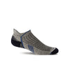 SockWell Men's Incline Light Micro Anklet - 15-20 mmHg Light Grey