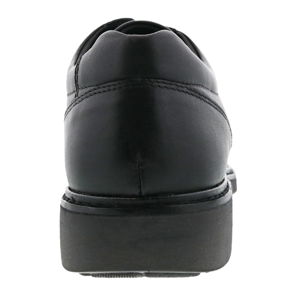 Drew Men's Park Smooth Leather Casual Shoes Black l Ames Walker