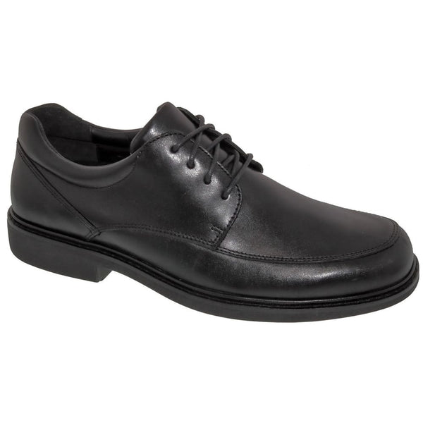 Drew Men's Park Smooth Leather Casual Shoes Black
