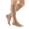 Medi Plus Open Toe Knee Highs - 30-40 mmHg - Beige